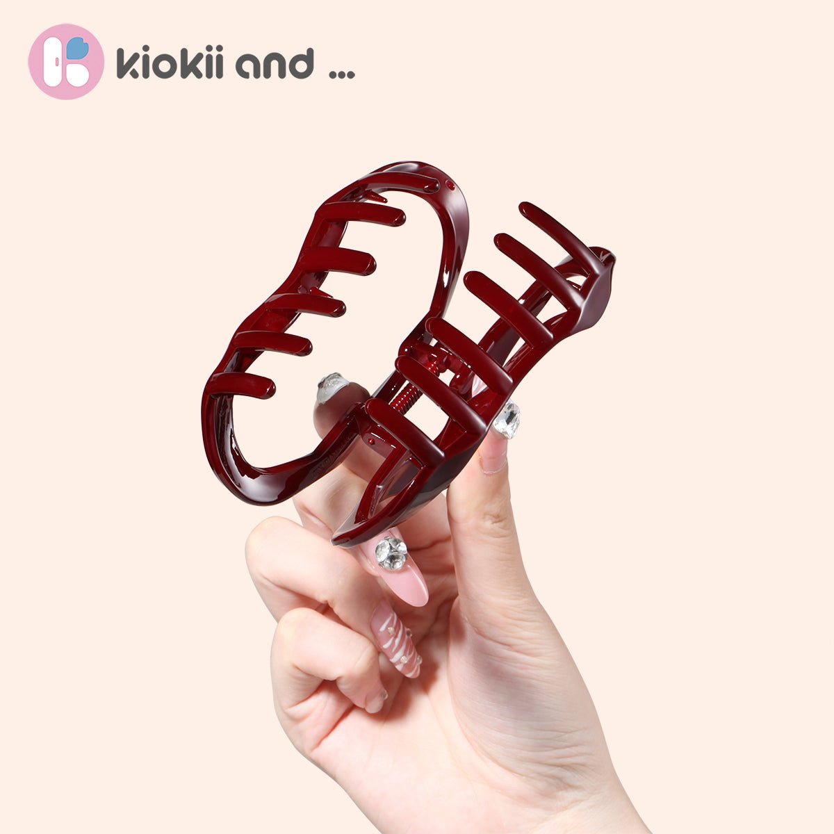 Arch14 Wave Frame Claw Clip 1pc by Arch14 – Hair Accessories