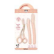 Kiokii Eyebrow Trimming Knife Eyebrow Cutting Combination 3pcs by Kiokii and... – Beauty Tool