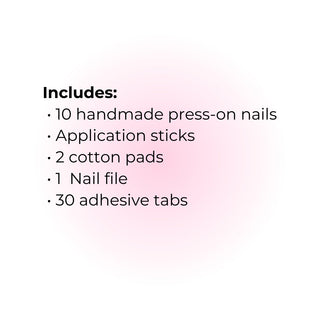 Kiokii Handmade Press - On Nails - Blush Elegance - Kiokii and... | Kiokii and...