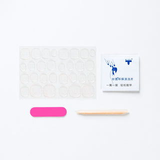 Kiokii Handmade Press - On Nails - Crystal Blush by Kiokii and... – Press - On Nails photo