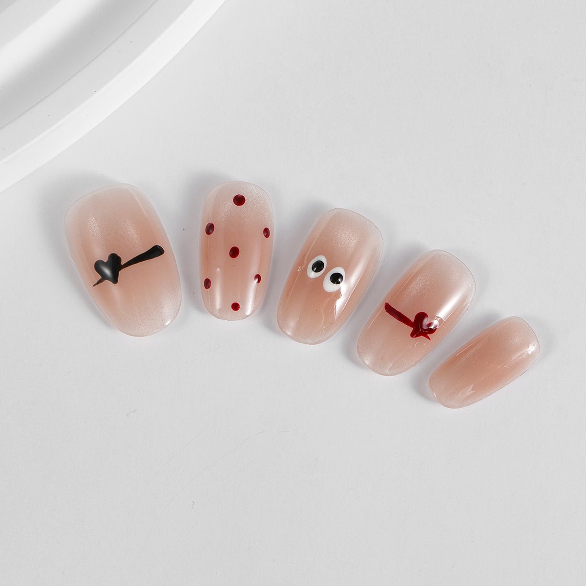 Kiokii Handmade Press - On Nails - Cute And Cheeky by Kiokii and... – Nail Art