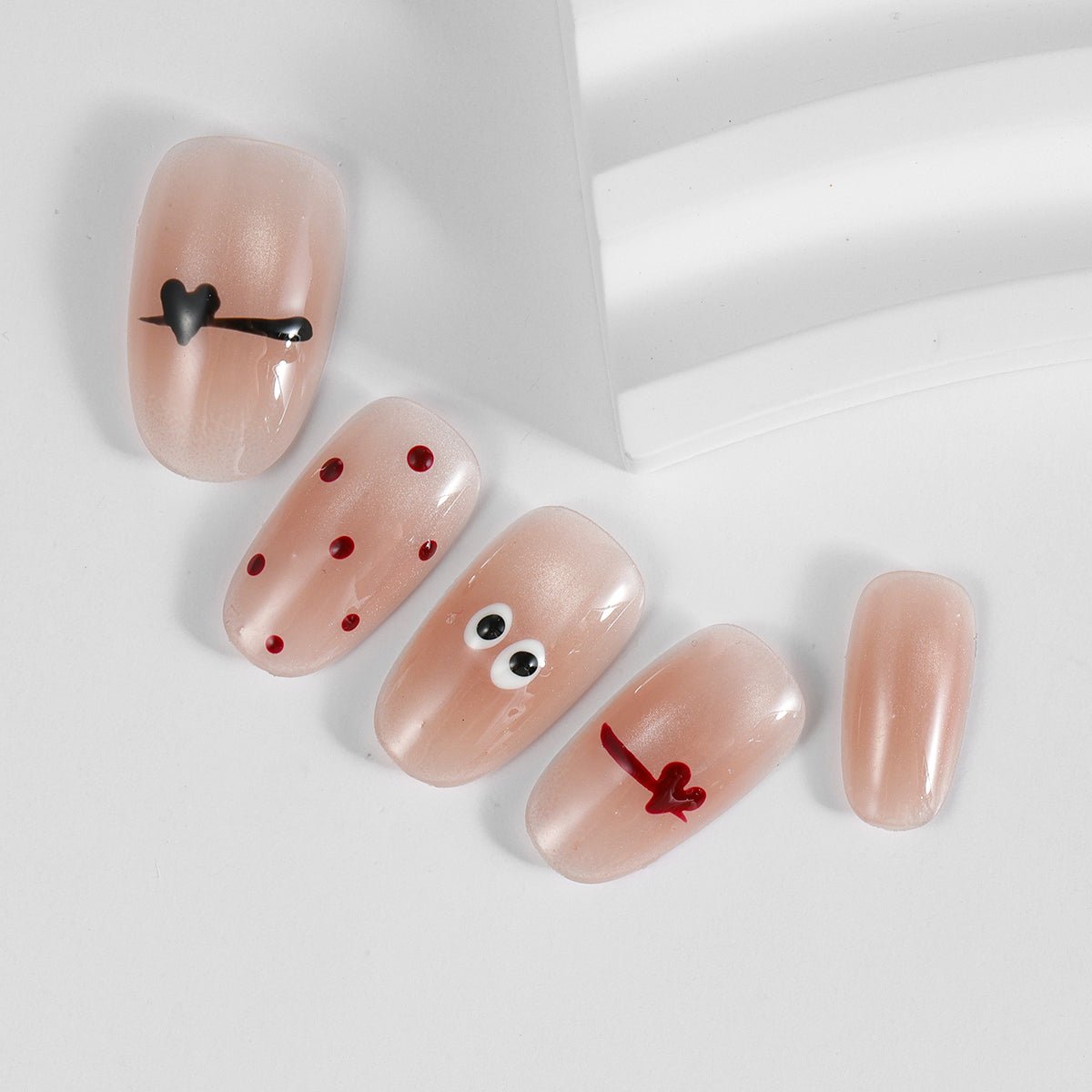 Kiokii Handmade Press - On Nails - Cute And Cheeky by Kiokii and... – Nail Art