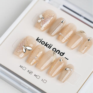 Kiokii Handmade Press - On Nails - Dreamy Wings - Kiokii and... | Kiokii and...