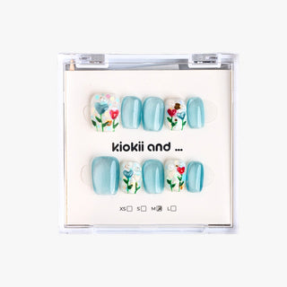 Kiokii Handmade Press - On Nails - Garden Bliss - Kiokii and... | Kiokii and...