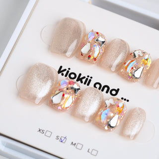 Kiokii Handmade Press - On Nails - Gemstone - Kiokii and... | Kiokii and...