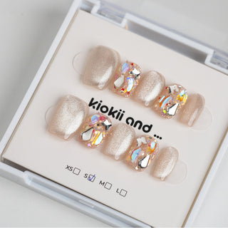 Kiokii Handmade Press - On Nails - Gemstone - Kiokii and... | Kiokii and...