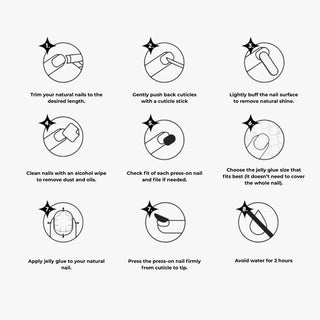 Kiokii Handmade Press - On Nails - Gentle Shiny by Kiokii and... – Nail Art photo