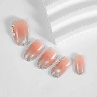 Kiokii Handmade Press - On Nails - Gentle Shiny by Kiokii and... – Nail Art photo