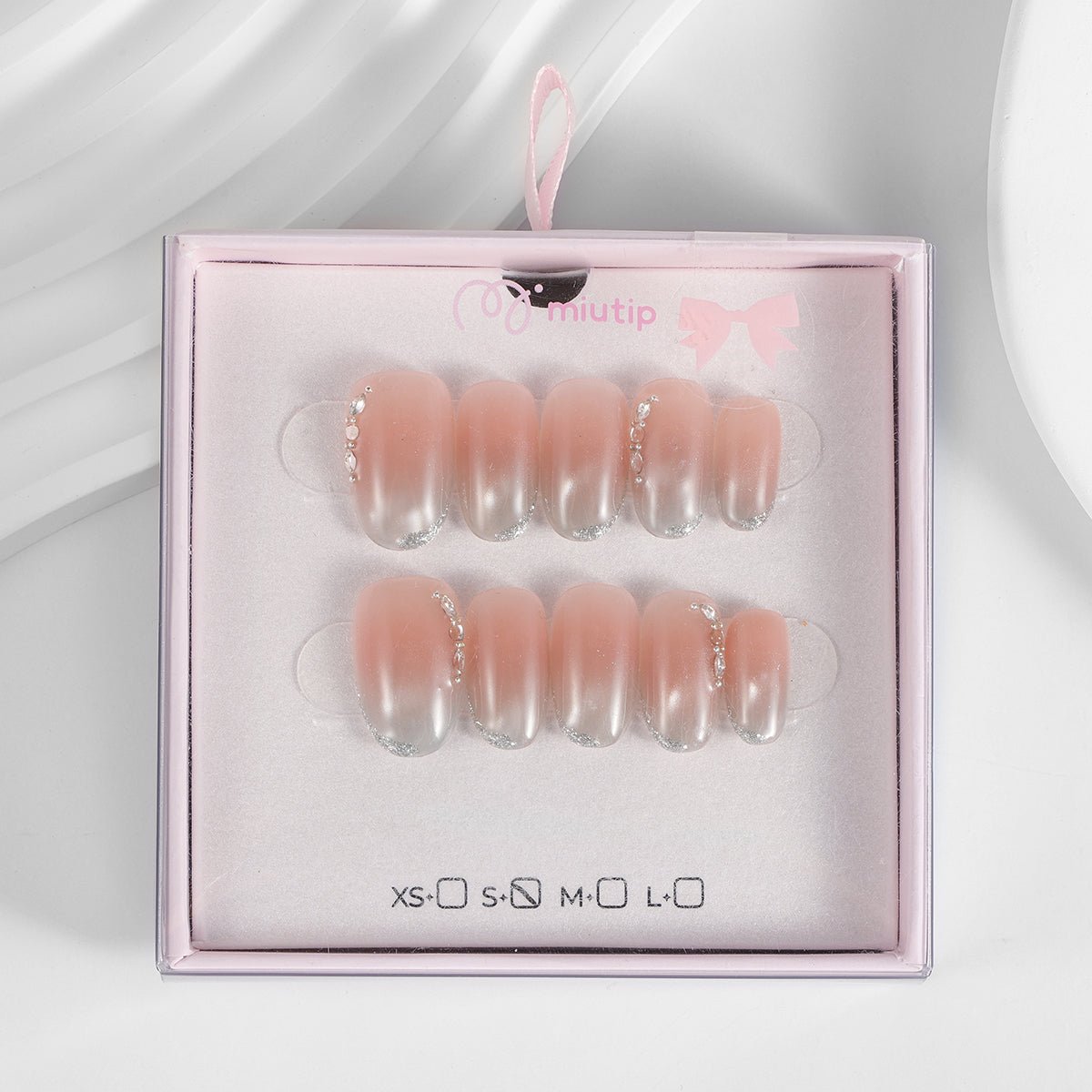 Kiokii Handmade Press - On Nails - Gentle Shiny by Kiokii and... – Nail Art