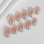 Kiokii Handmade Press - On Nails - Gentle Shiny by Kiokii and... – Nail Art