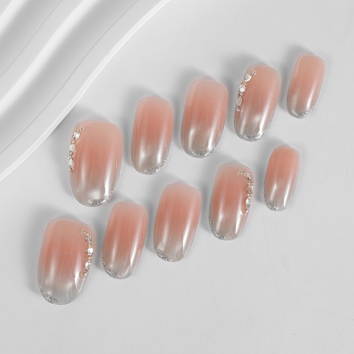 Kiokii Handmade Press - On Nails - Gentle Shiny by Kiokii and... – Nail Art