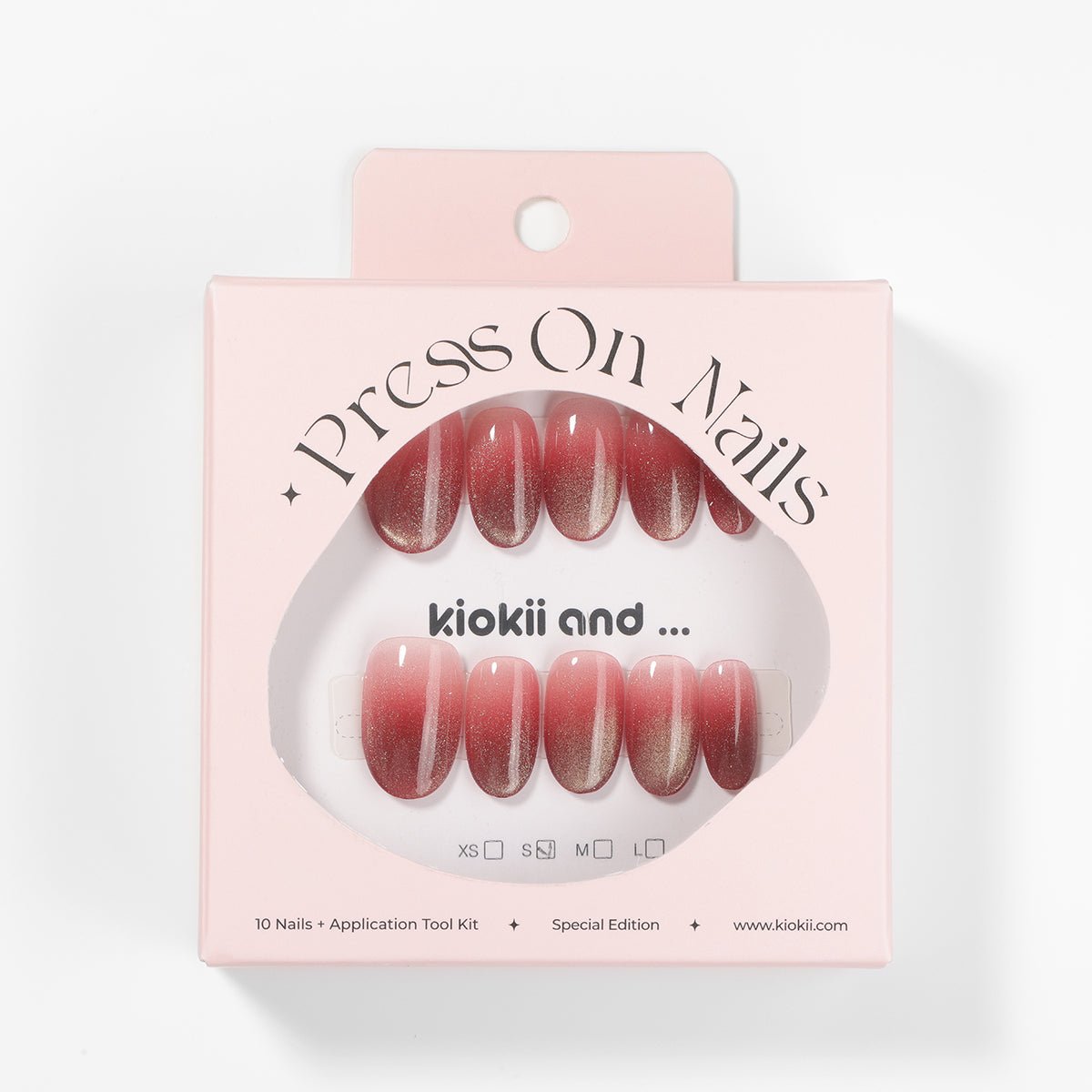 Kiokii Handmade Press - On Nails - GlamGlow Gradient Nails Set by Kiokii and... – Press - On Nails