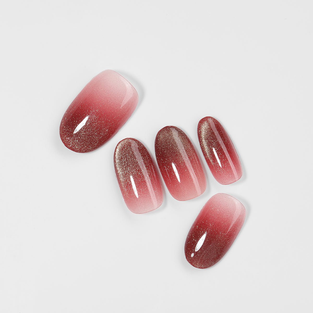 Kiokii Handmade Press - On Nails - GlamGlow Gradient Nails Set by Kiokii and... – Press - On Nails