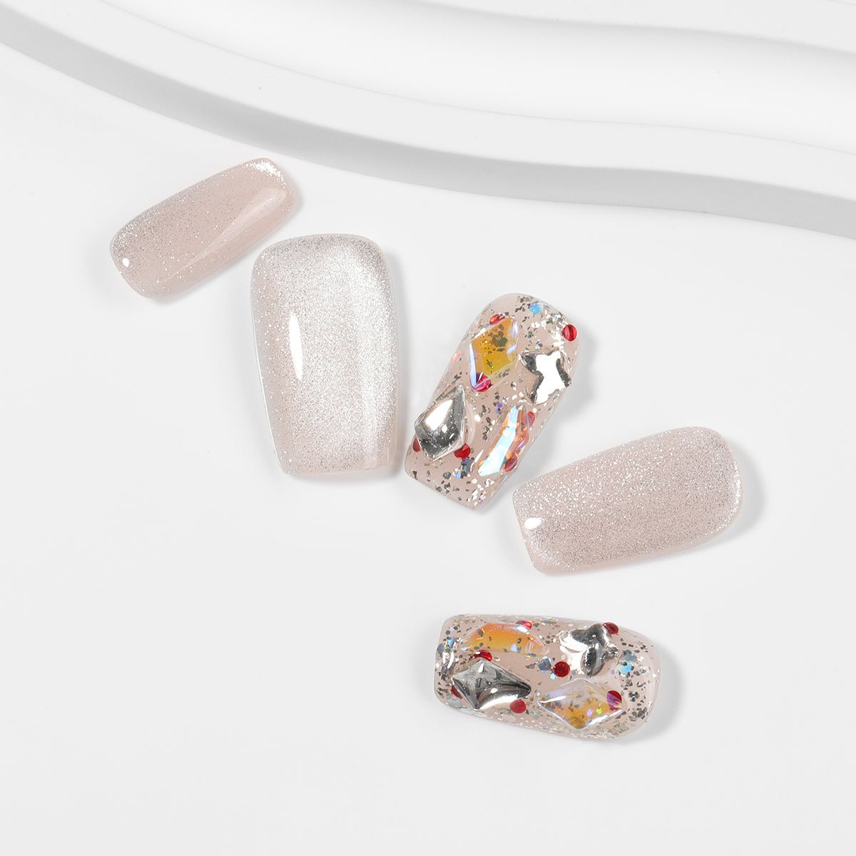 Kiokii Handmade Press - On Nails - Glamorous Nails Studio by Kiokii and... – Press - On Nails