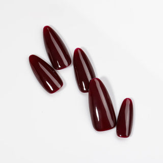 Kiokii Handmade Press - On Nails - Glamorous Ruby by Kiokii and... – Press - On Nails photo