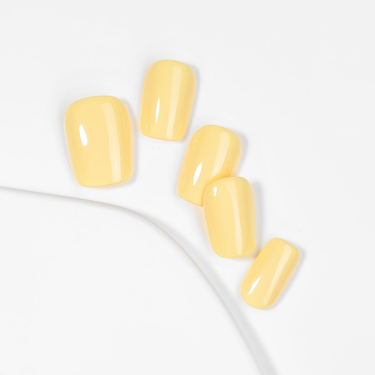 Kiokii Handmade Press - On Nails - Glowing Elegance Nail Set by Kiokii and... – Press - On Nails