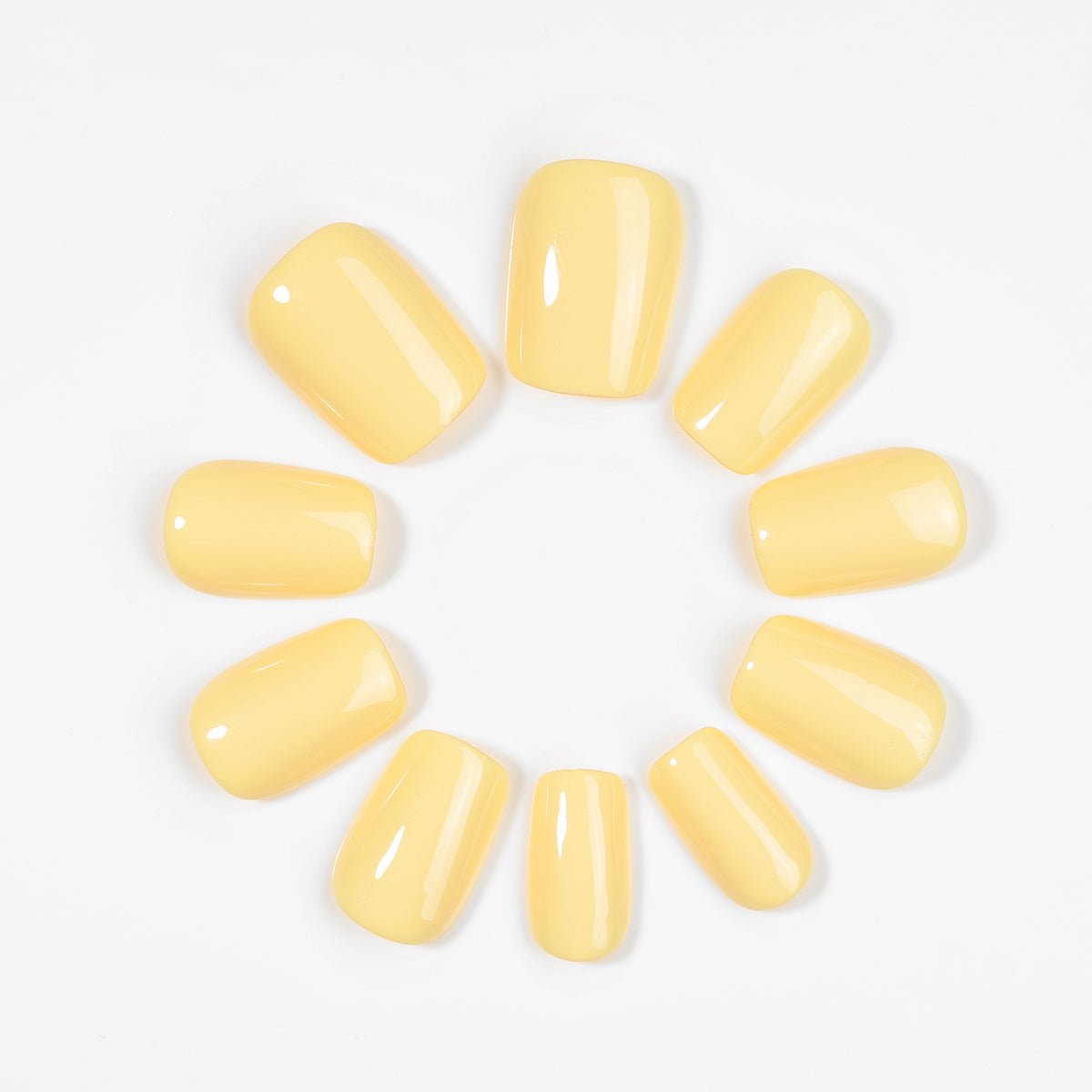 Kiokii Handmade Press - On Nails - Glowing Elegance Nail Set by Kiokii and... – Press - On Nails