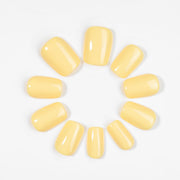 Kiokii Handmade Press - On Nails - Glowing Elegance Nail Set by Kiokii and... – Press - On Nails