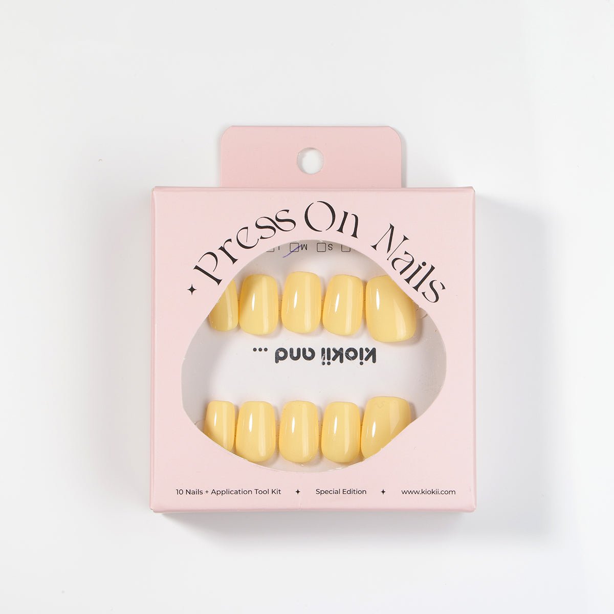 Kiokii Handmade Press - On Nails - Glowing Elegance Nail Set by Kiokii and... – Press - On Nails