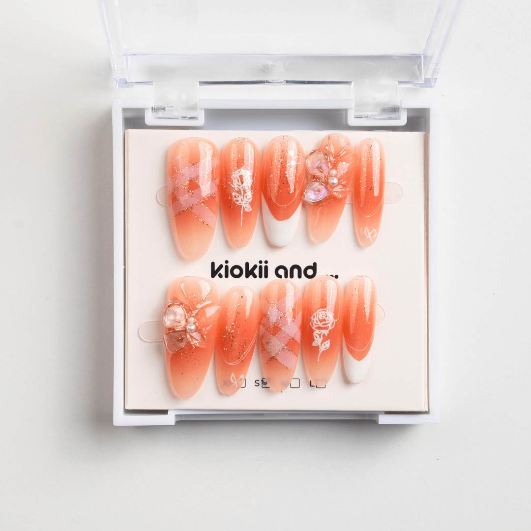 Kiokii Handmade Press - On Nails - Luna by Kiokii and... – Press - On Nails