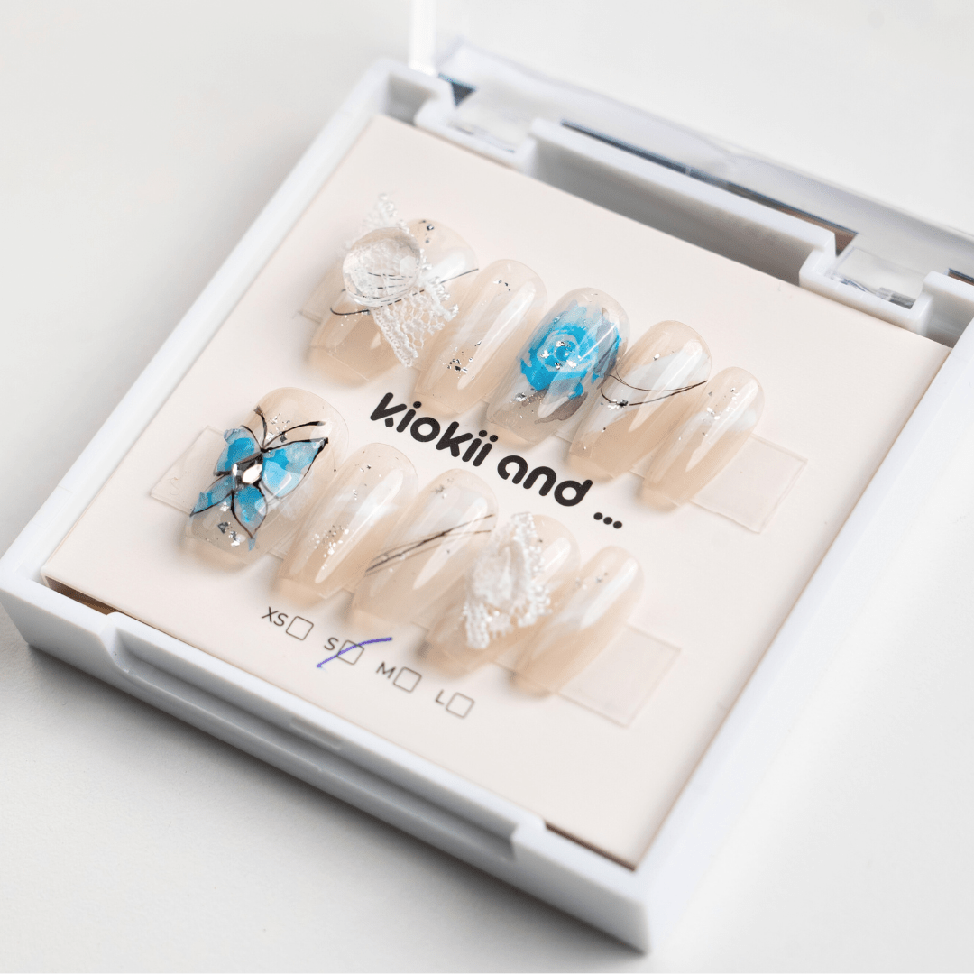 Kiokii Handmade Press - On Nails - Moonlight by Kiokii and... – Press - On Nails