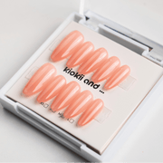 Kiokii Handmade Press - On Nails - Nude Bloom by Kiokii and... – Press - On Nails