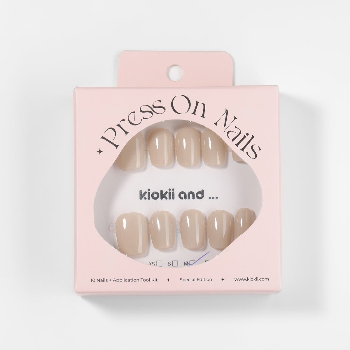 Kiokii Handmade Press - On Nails - NudeElegance Wearable by Kiokii and... – Press - On Nails