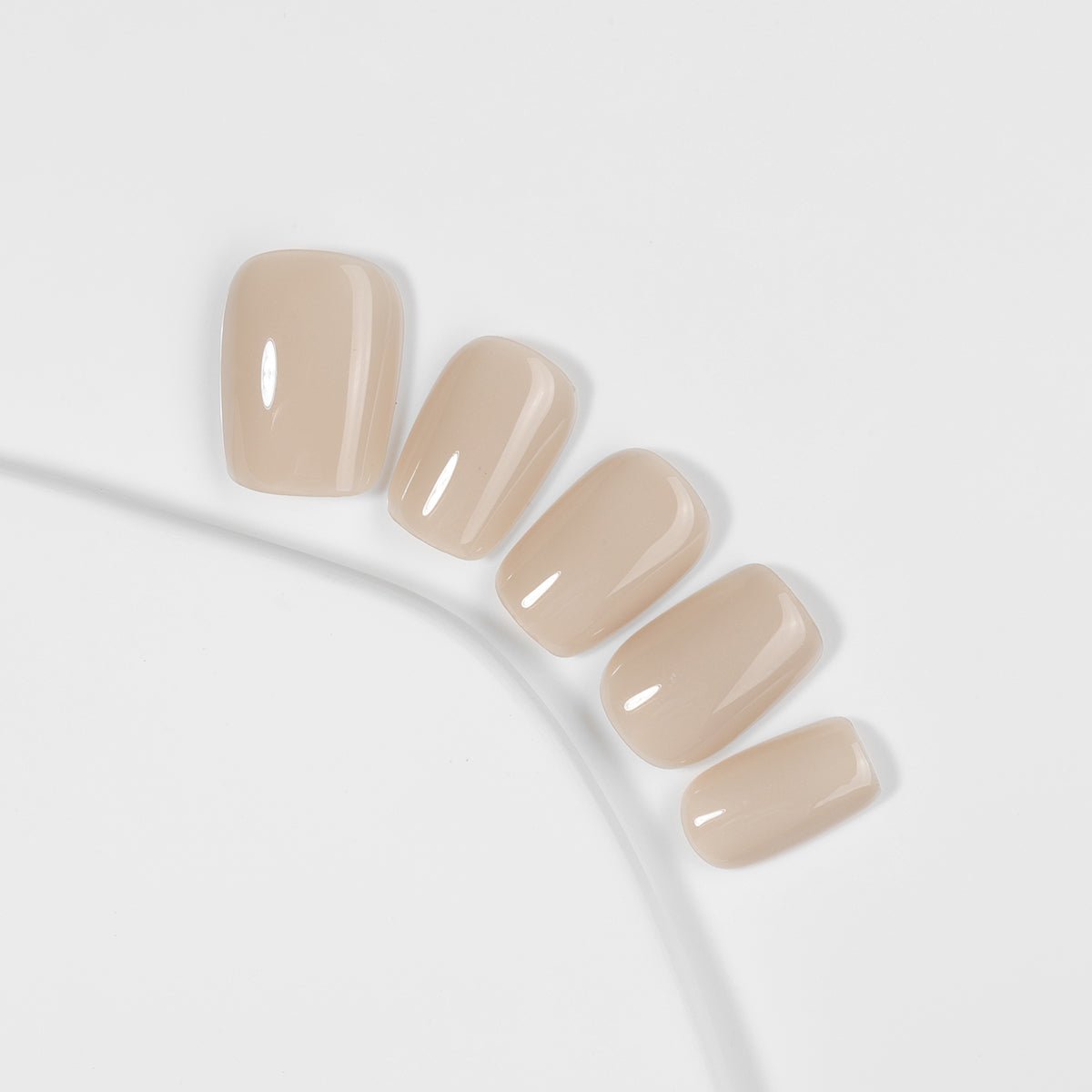 Kiokii Handmade Press - On Nails - NudeElegance Wearable by Kiokii and... – Press - On Nails