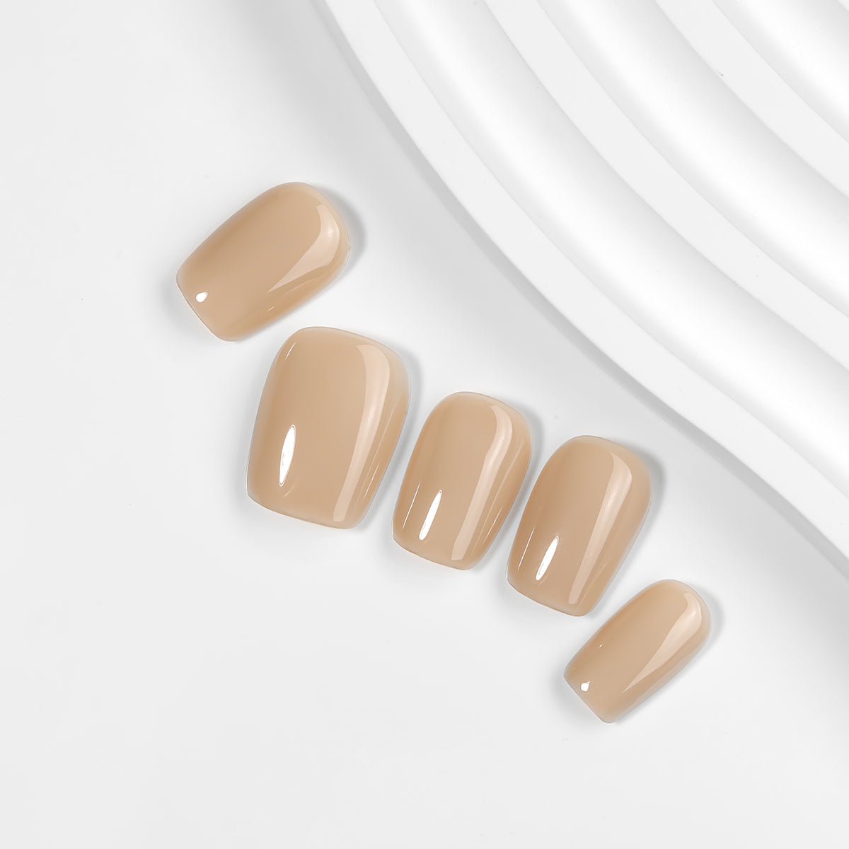 Kiokii Handmade Press - On Nails - NudeElegance Wearable by Kiokii and... – Press - On Nails