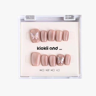 Kiokii Handmade Press - On Nails - Petal Flight - Kiokii and... | Kiokii and...