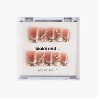 Kiokii Handmade Press - On Nails - Rosy Glow - Kiokii and... | Kiokii and...