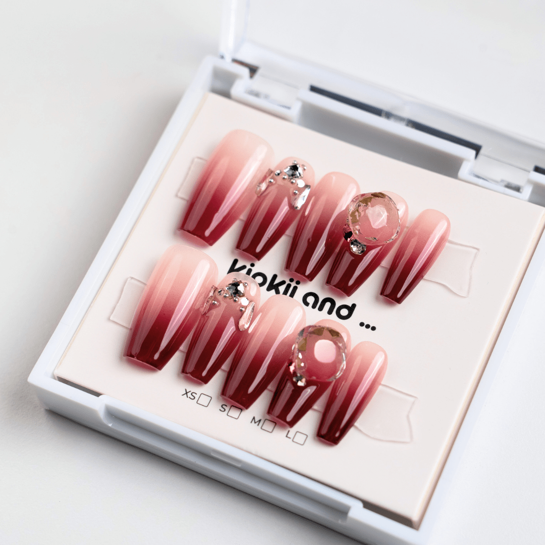 Kiokii Handmade Press - On Nails - Sugar Tips by Kiokii and... – Press - On Nails
