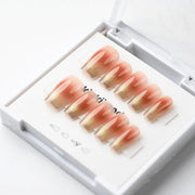Kiokii Handmade Press - On Nails - Sunset by Kiokii and... – Press - On Nails