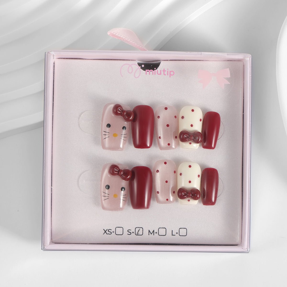 Kiokii Handmade Press - On Nails - Sweet Cherry by Kiokii and... – Nail Art