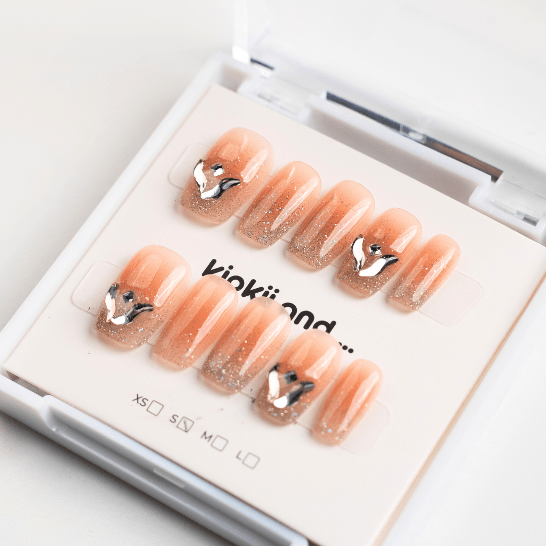 Kiokii Handmade Press - On Nails - Wings by Kiokii and... – Press - On Nails