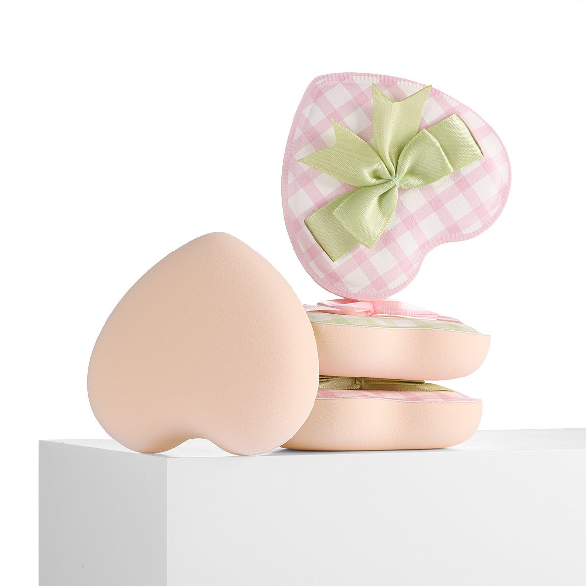 Kiokii Peach Soft Sponge Makeup Powder Puffs Set 2pcs by Kiokii and... – Foundation Tools