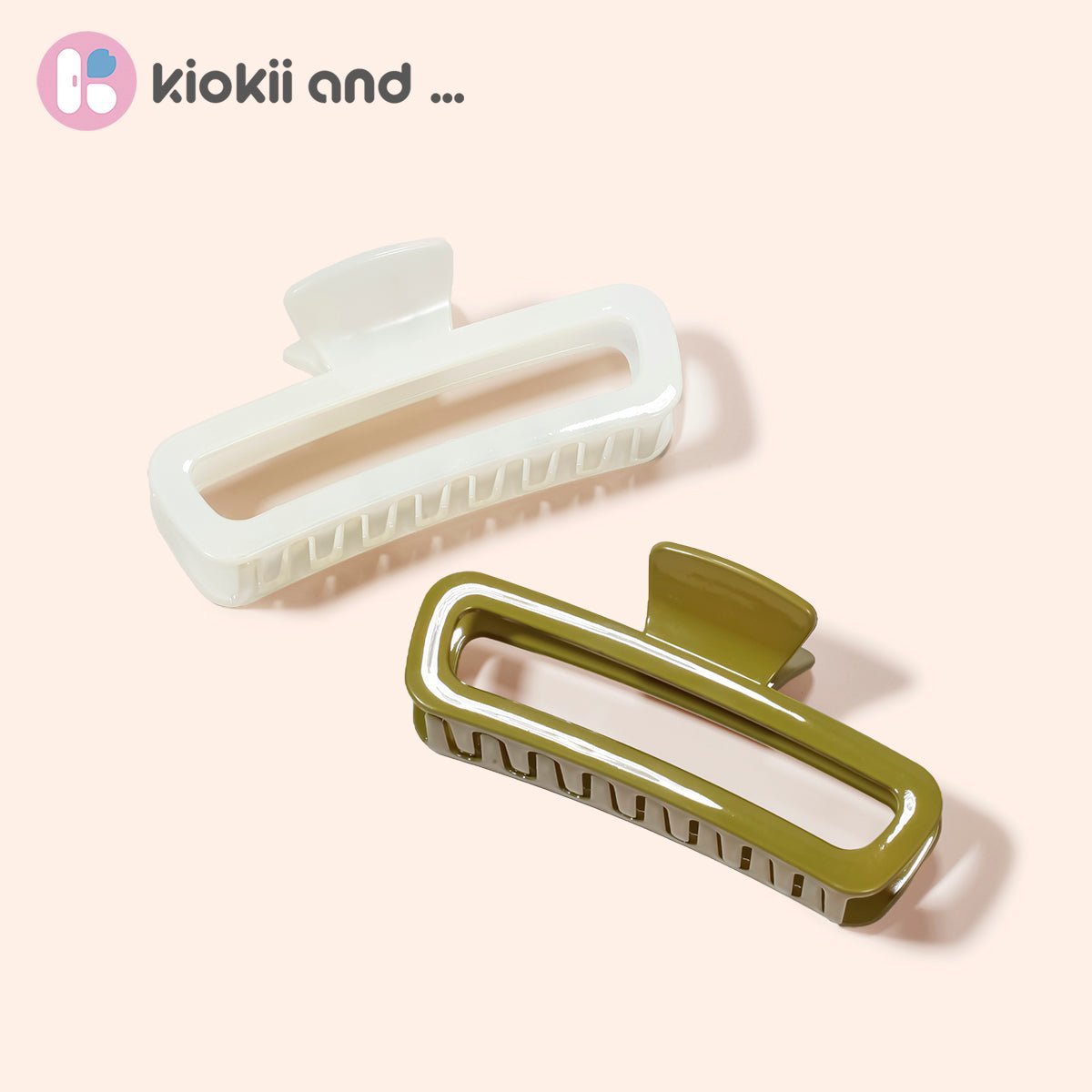 Arch14 Minimal Rectangle Claw Clip 1pc by Arch14 – Hair Accessories