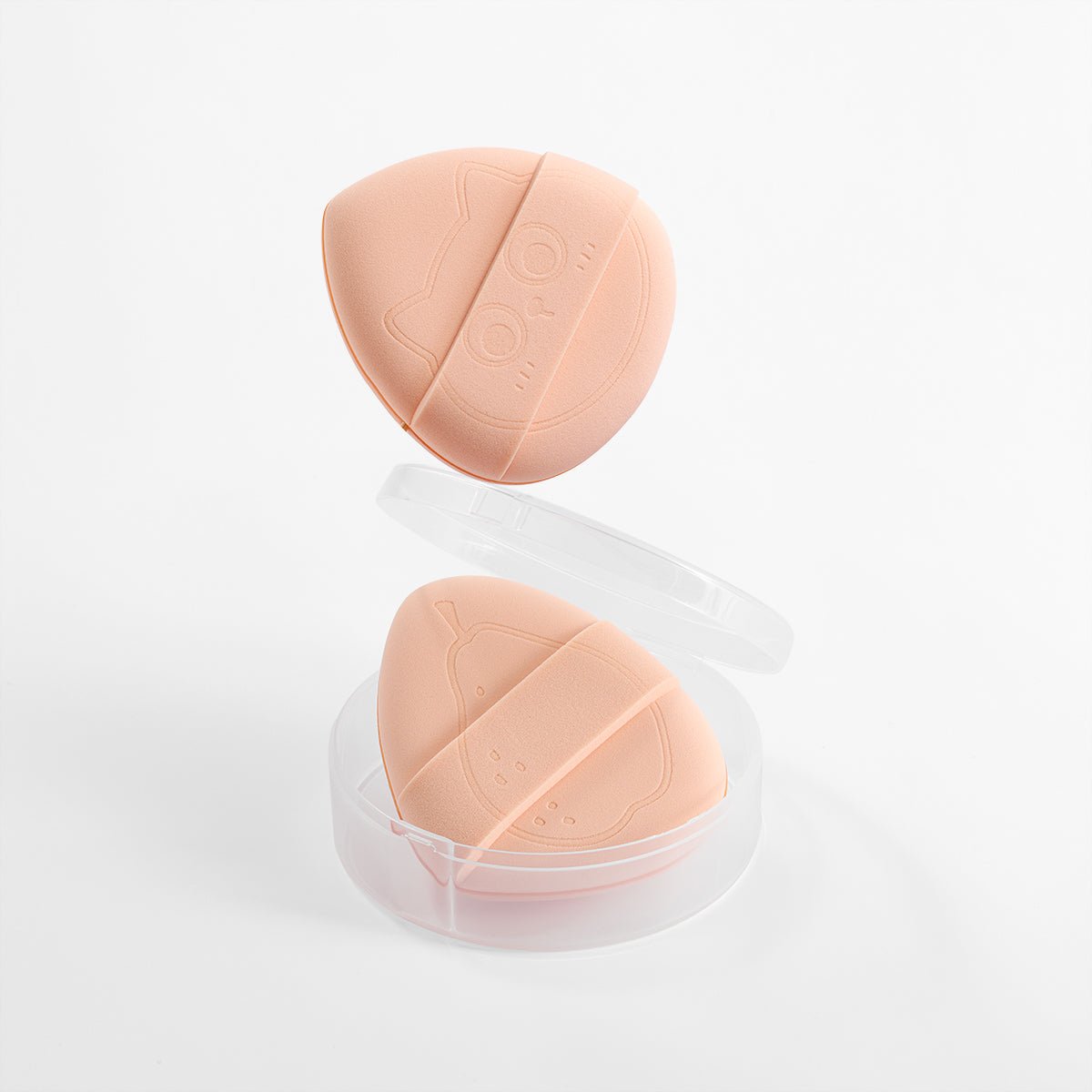 Kiokii Skin Color Soft Elastic Makeup Puffs 2 pcs by Kiokii and... – Foundation Tools