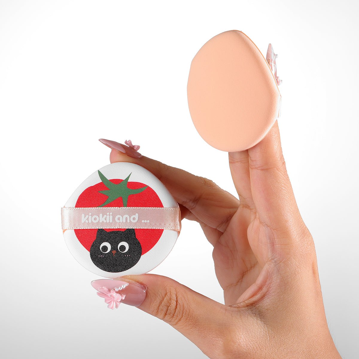 Kiokii Tomato Cat Makeup Puffs Set 3pcs by Kiokii and... – Foundation Tools