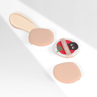 Kiokii Tomato Cat Makeup Puffs Set 3pcs by Kiokii and... – Foundation Tools photo