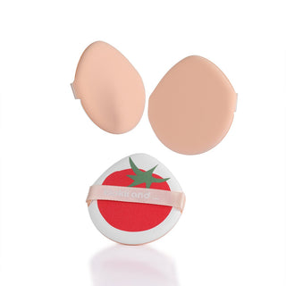 Kiokii Tomato Cat Makeup Puffs Set 3pcs by Kiokii and... – Foundation Tools photo