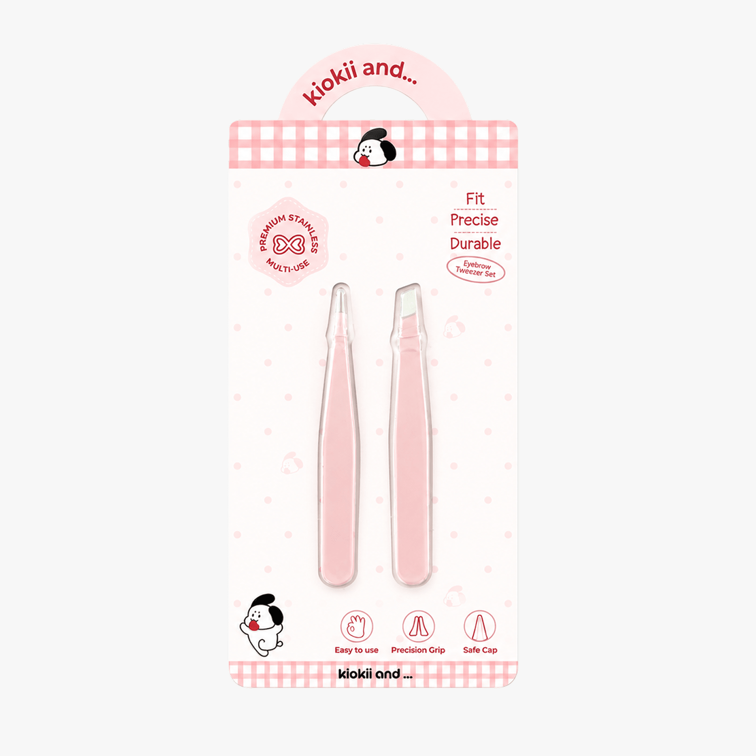 Kiokii Tweezers Set 2pcs by Kiokii and... – Beauty Tool