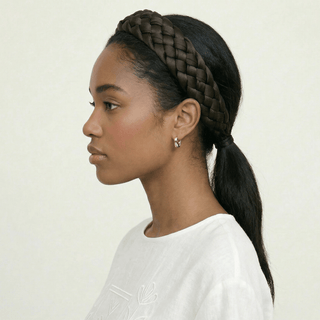 Kiokii Wide Braided Satin Headband - Elegant Non - Slip Hair Accessory (3 Colors) by Kiokii and... – Hair Accessories