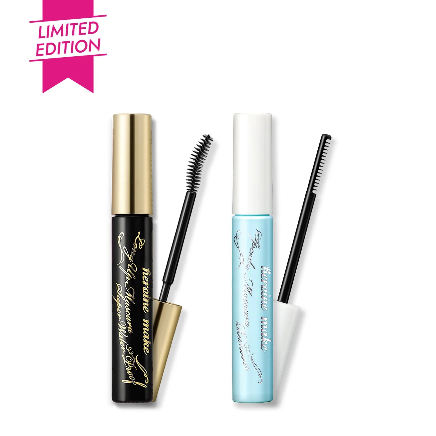KissMe Heroine Make Long UP Mascara + Speedy Mascara Remover Set (2pcs) by KissMe – Mascara