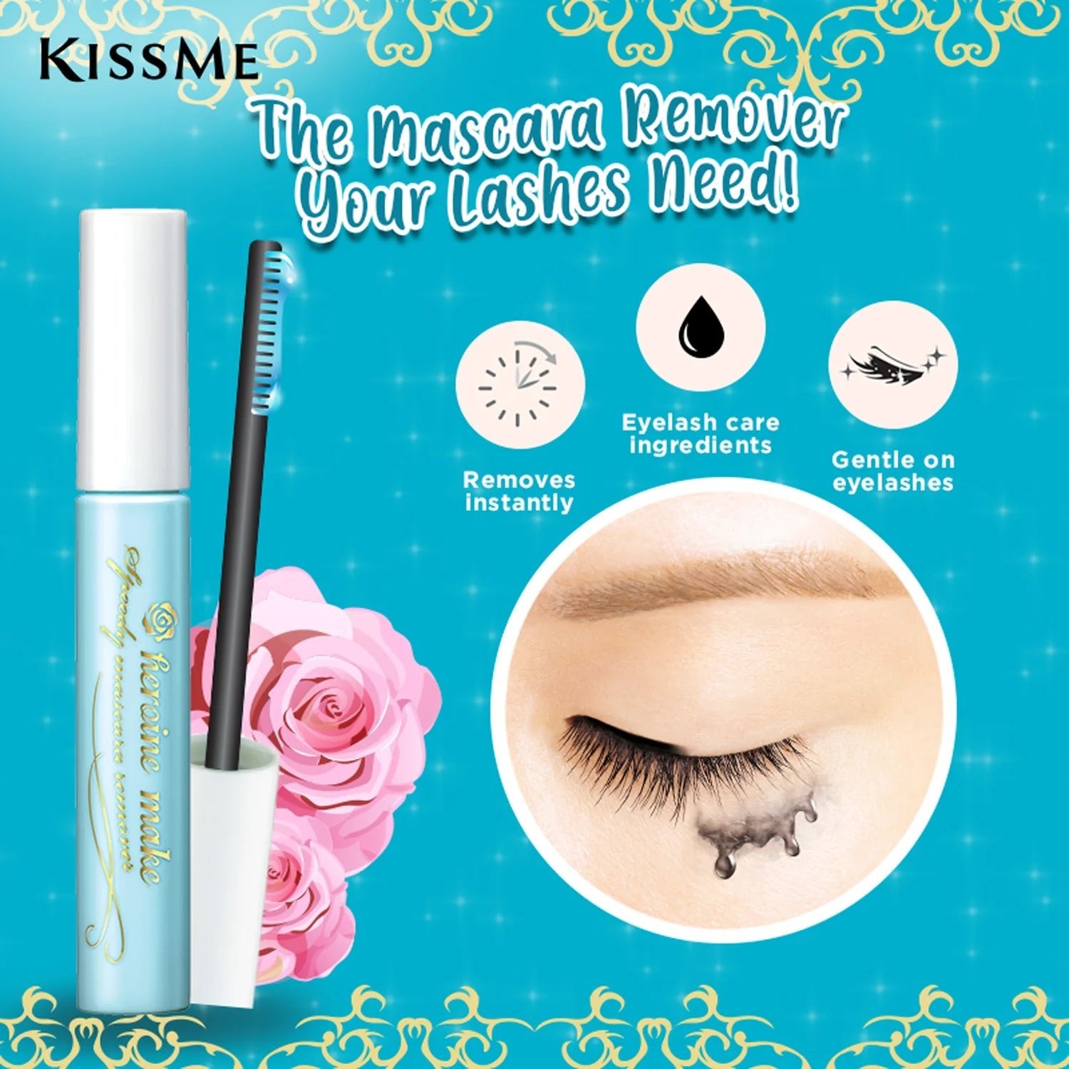 KissMe Heroine Make Speedy Mascara Remover 6ml by KissMe – Makeup Remover