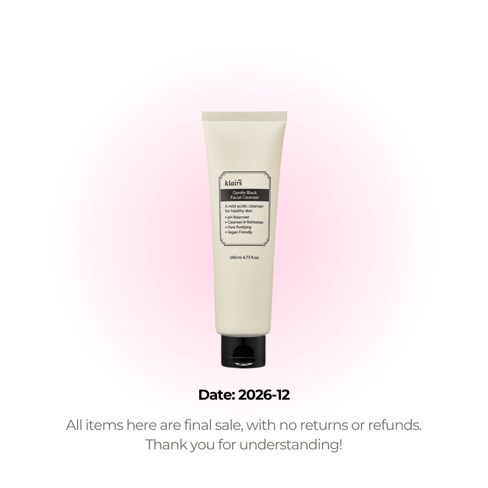 Klairs Gentle Black Facial Cleanser (Clearance) by Klairs – Facial Cleanser