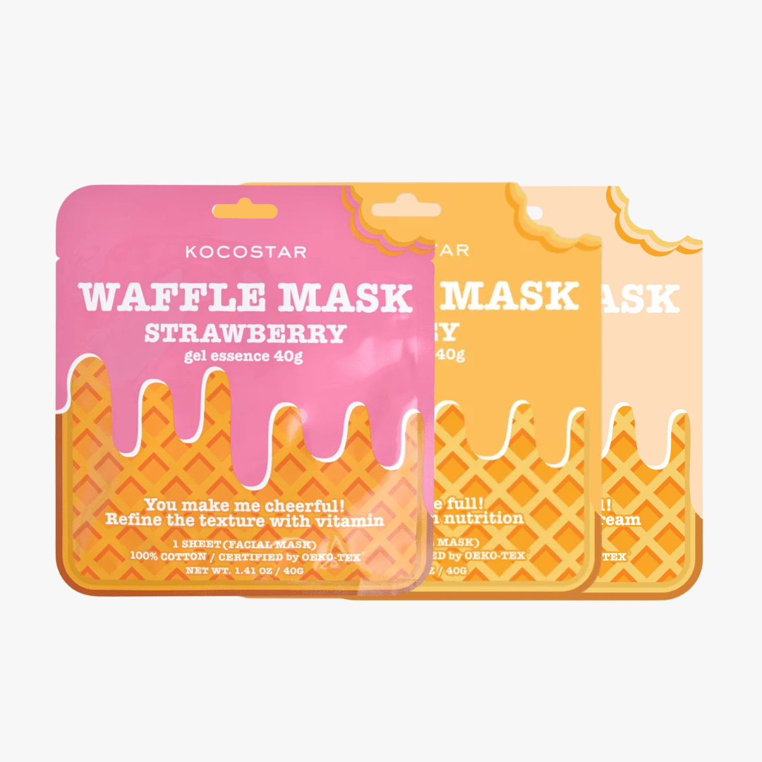 KOCOSTAR Waffle Mask (3 Styles) by Kocostar – Sheet Mask