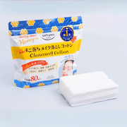 KOSE Softymo Cleansing Cotton (HoneyMild) 80 Sheets by Kose – Makeup Remover