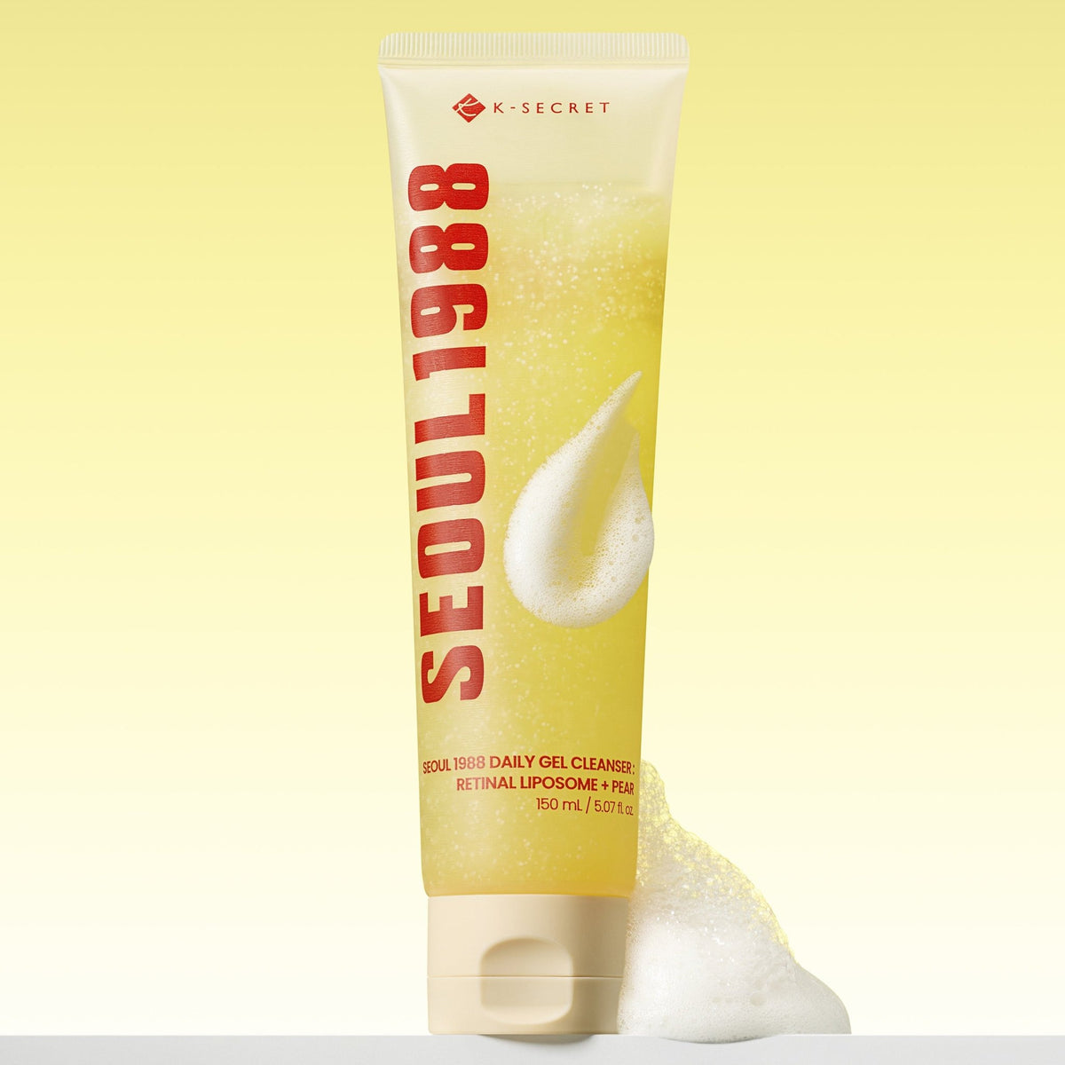KSECRET Daily Gel Cleanser Retinal Liposome + Pear by KSECRET – Facial Cleanser
