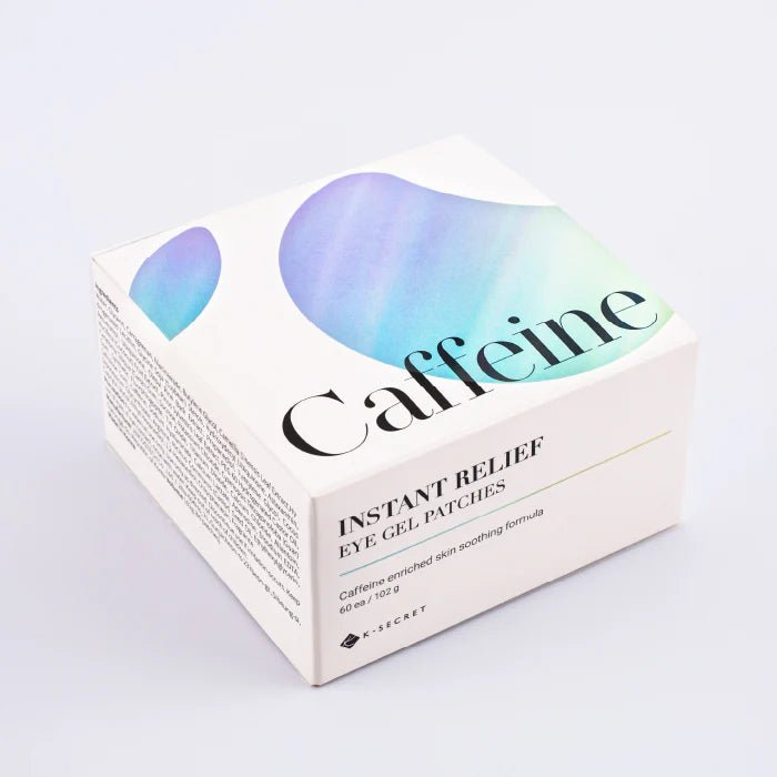 KSECRET Eye Gel Patches Instant Relief 60pcs (CAFFEINE) by KSECRET – Eye Masks